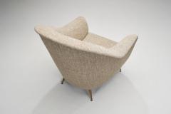 Ico Parisi Mid Century Modern Lounge Chair by Ico Parisi Attr Italy 1950s - 3555667