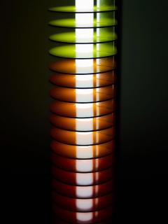 Ico Parisi Multicolor Iride Floor Lamp by Ico Parisi for Lamperti Robbiate - 4716001