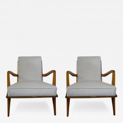 Ico Parisi Pair Of Italian Modern Lounge Chairs - 3702340