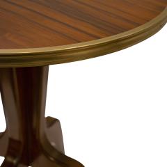 Ico Parisi Pair of Italian Sculptural End Tables with Rosewood Tops 1950s - 3942942