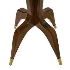 Ico Parisi Pair of Italian Sculptural End Tables with Rosewood Tops 1950s - 3942943