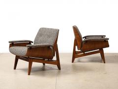 Ico Parisi Pair of Lounge Chairs by Ico Parisi for MIM - 3968398