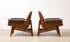 Ico Parisi Pair of Lounge Chairs by Ico Parisi for MIM - 3968399