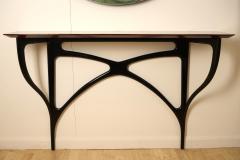 Ico Parisi RARE ICO PARISI CONSOLE WALNUT AND EBONISED WOOD - 3166260