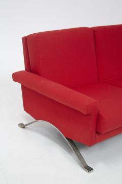 Ico Parisi Rare Italian Red Sofa by Ico Parisi for Cassina Mod 875 Published - 2201070