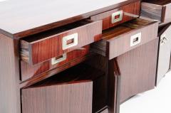 Ico Parisi Rare cabinet with two compartments closed by doors and six drawers in rosewood - 2540170