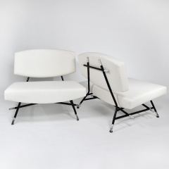 Ico Parisi Rare pair of chairs Model 865 - 976907