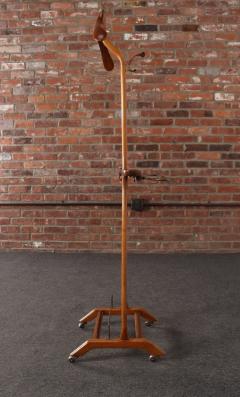 Ico Parisi Sculptural Italian Modernist Beech and Brass Valet by Fratelli Reguitti - 4610962