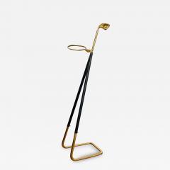 Ico Parisi Sculptural Umbrella Stand Polished Brass Italy 1950s Modernist Style Ico Parisi - 2255491