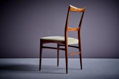 Ico Parisi Set of 3 Dining Chairs in the manner of Ico Parisi Italy 1960s - 3404797