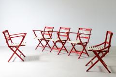 Ico Parisi Set of 6 armchairs and 3 chairs Mod 152 - 3891507