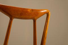 Ico Parisi Set of Six Dining Room Chairs attr to Ico Parisi Italy 1950s - 4570577