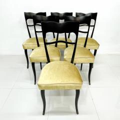 Ico Parisi Set of Six Italian Dining Chairs Design Attributed to Ico Parisi - 1921505