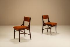 Ico Parisi Set of Two Dining Room Chairs by Ico Parisi Model 110 Italy 1960s - 4473638
