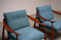 Ico Parisi Set of two Lounge Chairs by Ico Parisi for Fratelli Reguitti Italy 1959 - 3405866