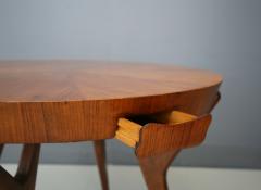 Ico Parisi Table Midcentury attribuite Ico Parisi in mahogany and veneer with drawers 1950 - 1084044
