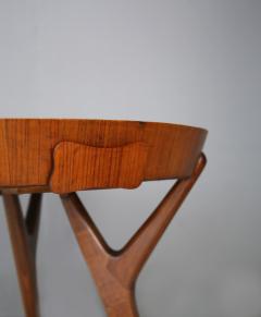Ico Parisi Table Midcentury attribuite Ico Parisi in mahogany and veneer with drawers 1950 - 1084047
