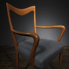 Ico Parisi Unique Desk Chair in Douglas Fir by Ico Parisi - 4164133