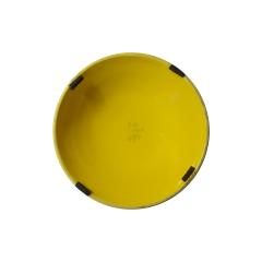 Ico Parisi Yellow vase by Ico and Luisa Parisi for Zanolli Sebellin - 1333198