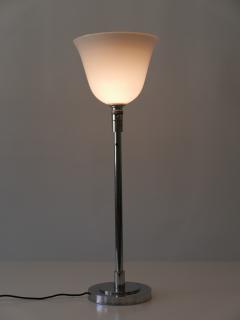 Iconic Art Deco Bauhaus Table Lamp or Floor Light by Mazda Paris 1930s - 1801913