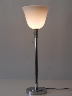 Iconic Art Deco Bauhaus Table Lamp or Floor Light by Mazda Paris 1930s - 1801919