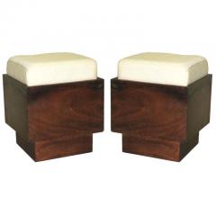 Iconic Pair of French Colonial Stools French Indochina 1930 - 1861217
