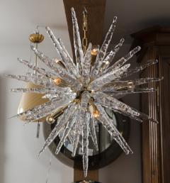 Icy Starburst Murano Glass Ceiling Light Contemporary - 3196989