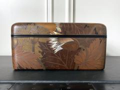 Ida Nobuaki Modern Japanese Maki e and Inlayed Lacquer Box by Ida Nobuaki - 2623100