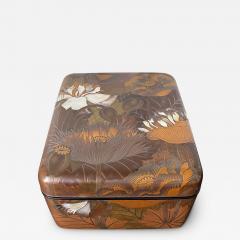 Ida Nobuaki Modern Japanese Maki e and Inlayed Lacquer Box by Ida Nobuaki - 2628074