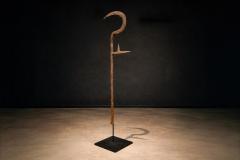 Igbo Iron Currency Knife Sculptural Trade Form Southeastern Nigeria - 4549172