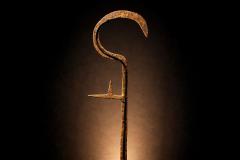 Igbo Iron Currency Knife Sculptural Trade Form Southeastern Nigeria - 4549176