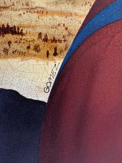 Ignacio Gomez Hispanic Illustrator Parody Portrait Piero della Francesca Renaissance - 4011889