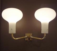 Ignazio Gardella A Pair of Large Scaled Wall Sconces by Ignazio Gardella - 256025