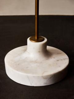 Ignazio Gardella Adjustable Floor Lamp in Marble and Metal by Ignazio Gardella - 4693476