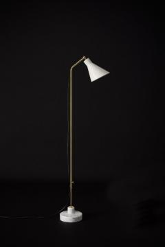 Ignazio Gardella Ignazio Gardella Alzabile Floor Lamp in Brass and Black Marble - 964936