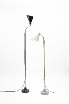 Ignazio Gardella Ignazio Gardella Alzabile Floor Lamp in Brass and Black Marble - 964943