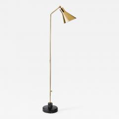 Ignazio Gardella Ignazio Gardella Alzabile Floor Lamp in Brass and Black Marble - 967453