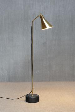 Ignazio Gardella Ignazio Gardella LT3 Floor Lamp in Brass and Marble Azucena Italy 1950s - 4350851