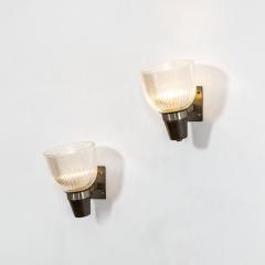 Ignazio Gardella Ignazio Gardella Pair of Wall Lamps mod Lp5 for Azucena 50s - 3124707