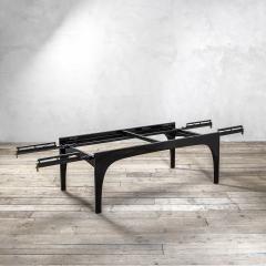 Ignazio Gardella Ignazio Gardella Table Mod Partenio in Metal and Carrara Marble - 2244789