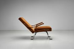 Ignazio Gardella Pair of Adjustable Digamma Armchairs by Ignazio Gardella Italy 1960s - 4431073