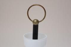 Ignazio Gardella Petite Vintage Italian Brass and Marble Bedside Lamps After Ignazio Gardella - 3270565