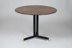 Ignazio Gardella Walnut Circular Centre Table by Ignazio Gardella Azucena Italy c 1950 - 3665925