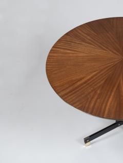 Ignazio Gardella Walnut Circular Centre Table by Ignazio Gardella Azucena Italy c 1950 - 3665944