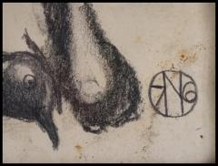 Igor Ogurtsov Russian Soviet Nonconformist Art Drawing By Igor Ogurtsov - 3880852