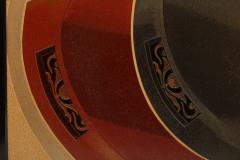Ikeda Kiichi Lacquer Folding Screen with Roof Tiles 1952 - 4340402