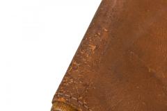 Illum Wikkels Danish Mid Century Caramel Leather and Oak Sling Design Lounge Ch - 4653067