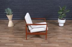 Illum Wikkels Illum WIkkelso Model EK Boucle Teak Lounge Chair - 3999533