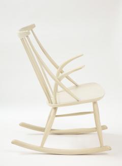 Illum Wikkels Illum Wikkels Rocking Chair mod IW3 Niels Eilersen Denmark 1958 - 2539060