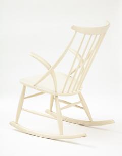 Illum Wikkels Illum Wikkels Rocking Chair mod IW3 Niels Eilersen Denmark 1958 - 2539062